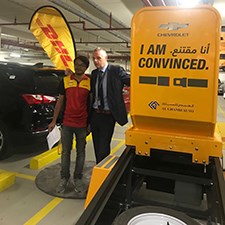 DHL for Chevrolet seatbelt convincer